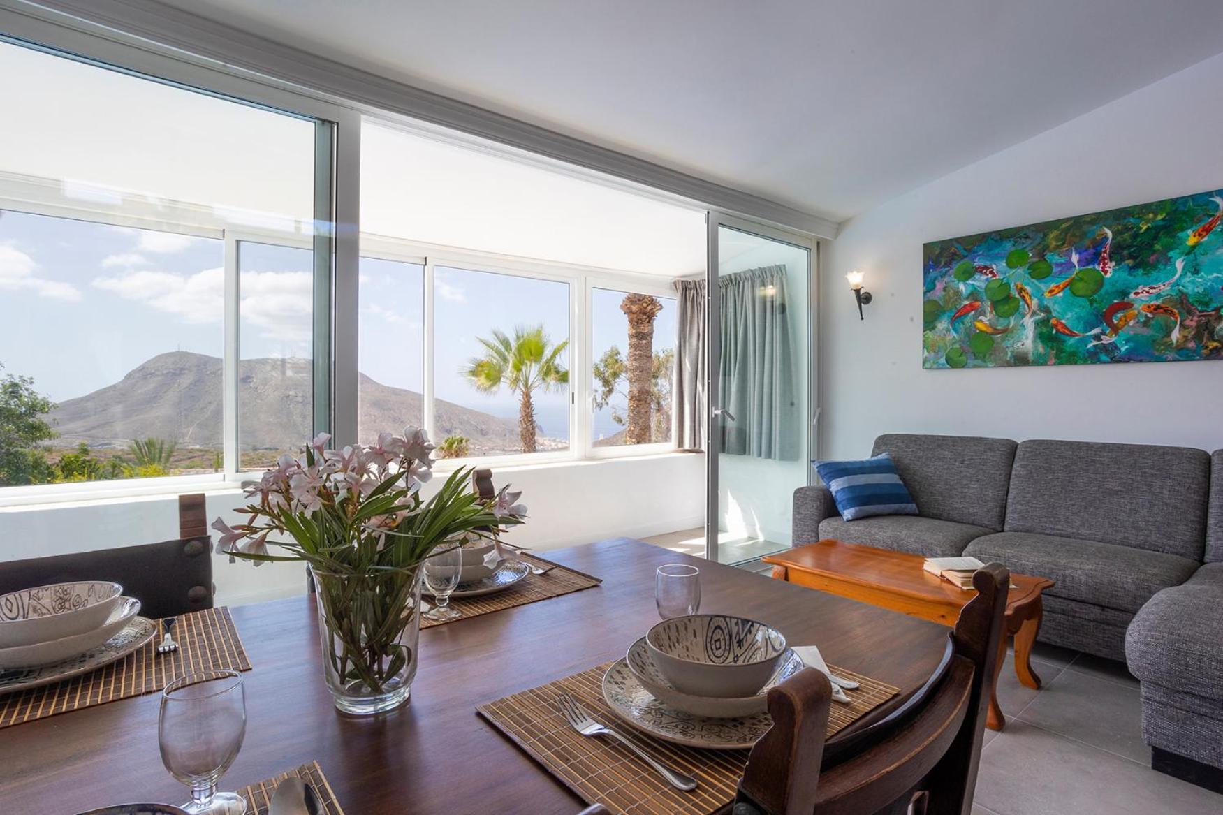 Villa Azure Horizon And Breeze - Panoramic Ocean View And Heated Pool Chayofa Exterior foto